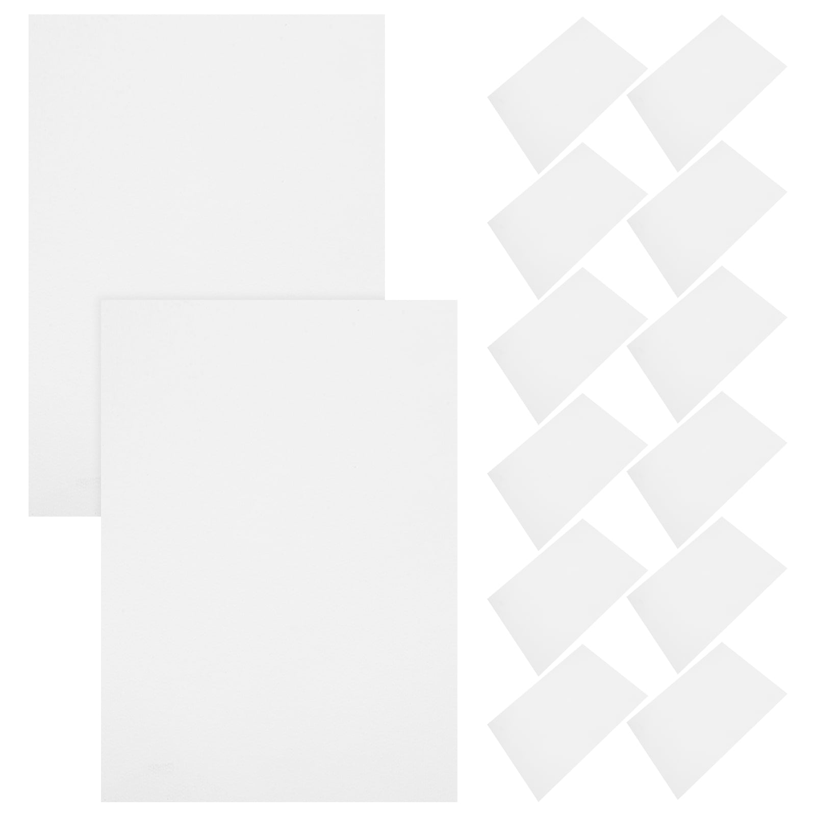 MANLINGDA 50 Sheets A4 Watercolor Paper Bulk White Cold Press Pack for