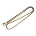 MANLINGDA Bag Chain Strap Long Metal Purse Replacement DIY 100cm Flat