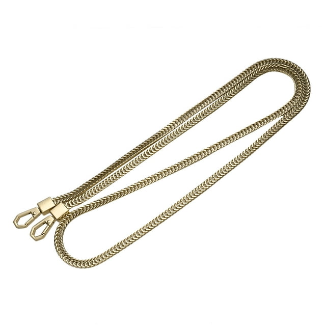MANLINGDA Bag Chain Strap Long Metal Purse Replacement DIY 100cm Flat