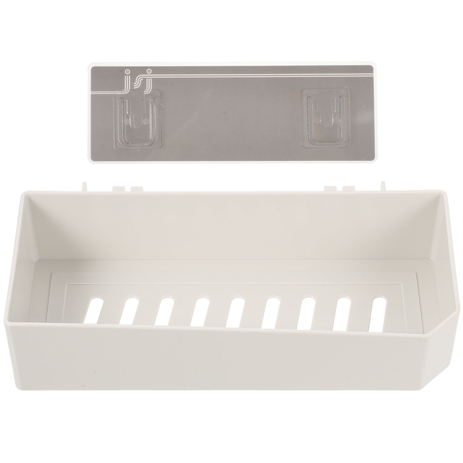 MANLINGDA Bathroom Wall Shelf Shower Organizer Adhesive Basket Rack