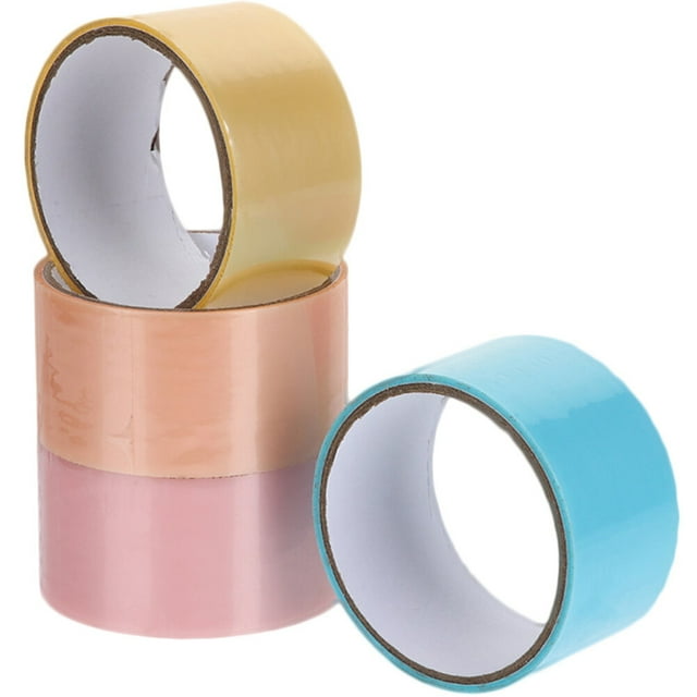 MANLINGDA Color Duct Tape 4 Rolls Sticky Ball Tape Kit for DIY Crafts