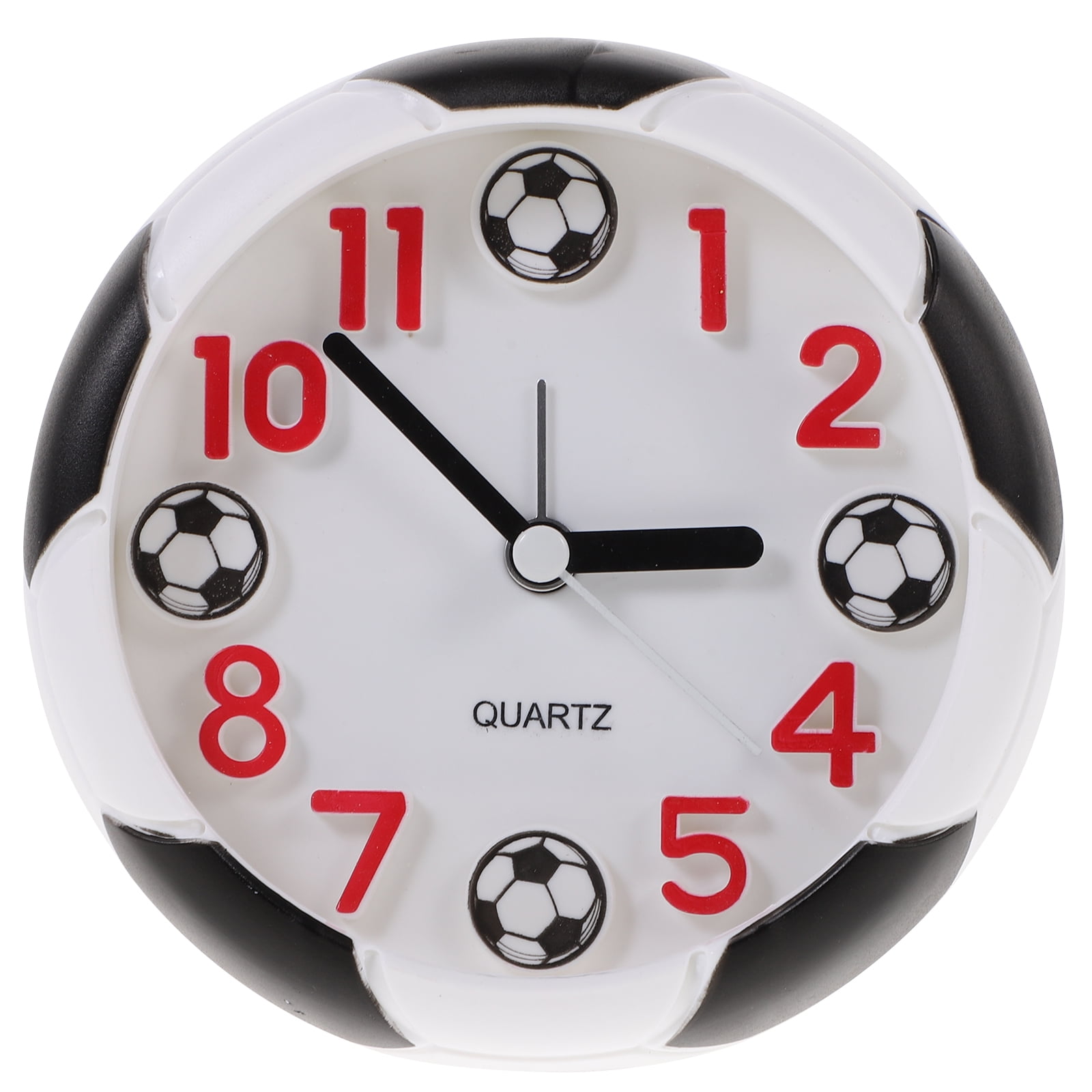 MANLINGDA Creative Football Shape Alarm Clock Student Soccer Desktop