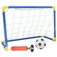MANLINGDA Detachable Mini Soccer Goal Net for Kids with Ball and