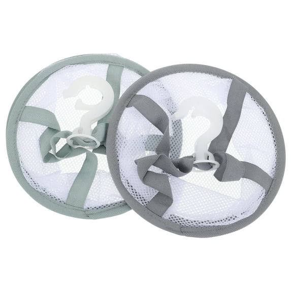 MANLINGDA Hanging Mesh Basket Makeup Blender Drying Rack - 2pcs
