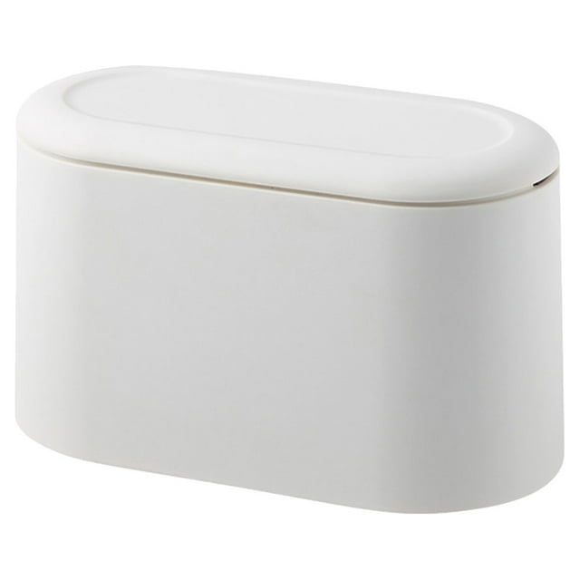 MANLINGDA Mini Office Desktop Waste Container Garbage Bin for Kitchen
