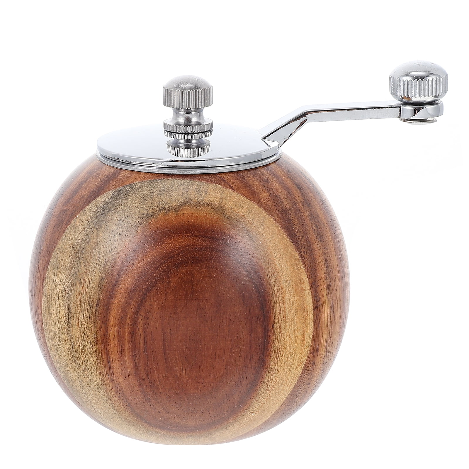 MANLINGDA Wooden Manual Grinder for Salt, Pepper & Coffee