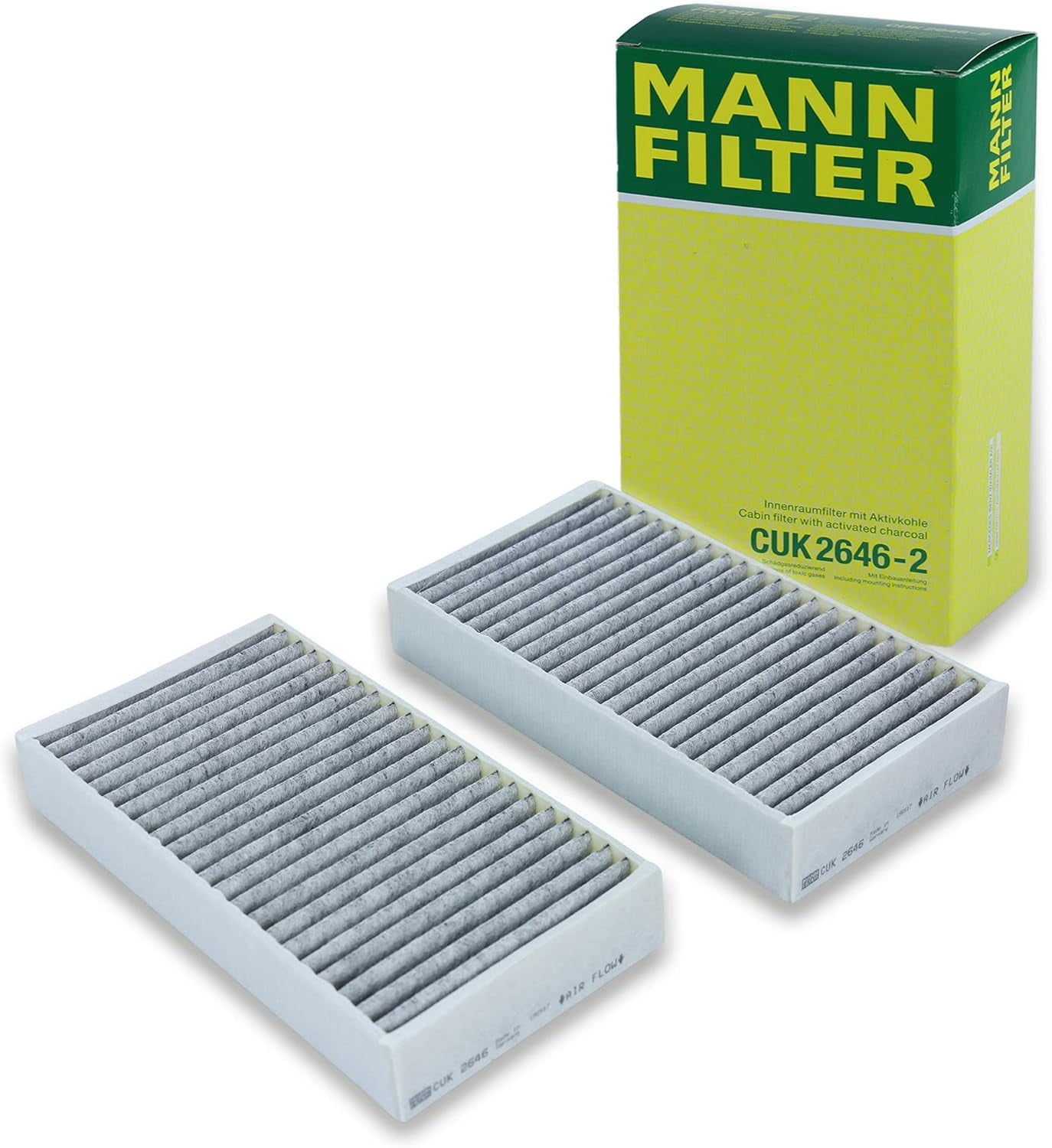 MANN-FILTER CUK 2646-2 - Cabin Air Filter