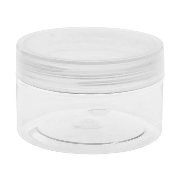 MANNYA 100ml Toy Transparent Storage Bottle Travel Box with Cover for Crystal Clay Toy Mud Store