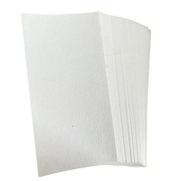 MANNYA 100pcs Care Sheet Paper Flute Saxophone Clarinet Button Absorbent Paper Woodwind Mouthpiece Pad Tool