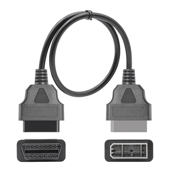 MANNYA 14 Pin OBD1 To 16Pin Obd1 to Car ScannerAdapters Wire 14 Pin to 16Pin Convert Cable