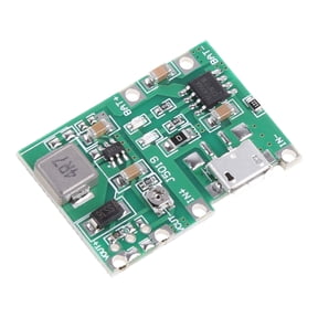 MANNYA 18650 Lithium Battery Charger Boost Module 3.7V Step Up 9V 5V 2A Adjustable Charging Discharge Integrated Circuit Board