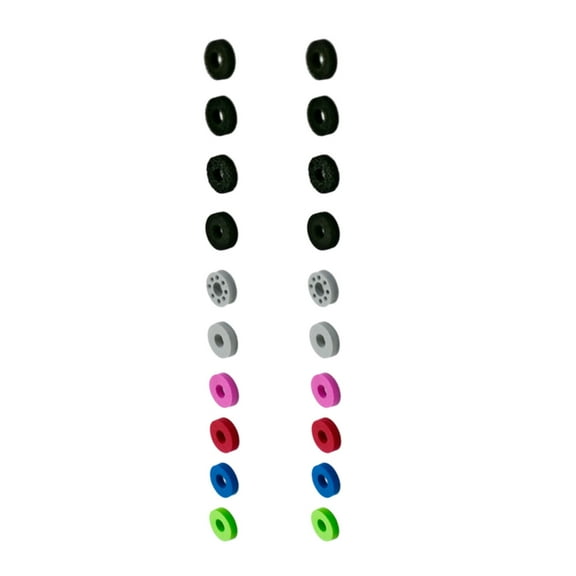 MANNYA 20x Auxiliary Rings Aim Assist Rings for Game Controller Rings Gaming Accessory