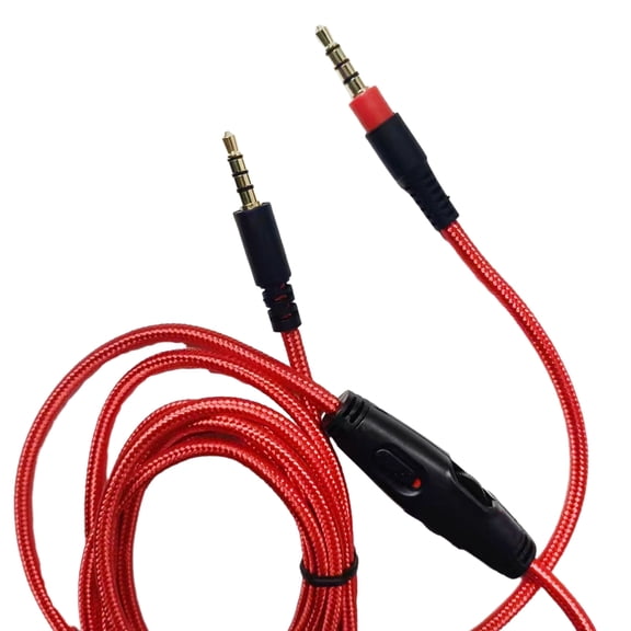 MANNYA 3.5mm Cord Replacement Cable for Cloud / Mix / S Game Headsets Cable with Mute