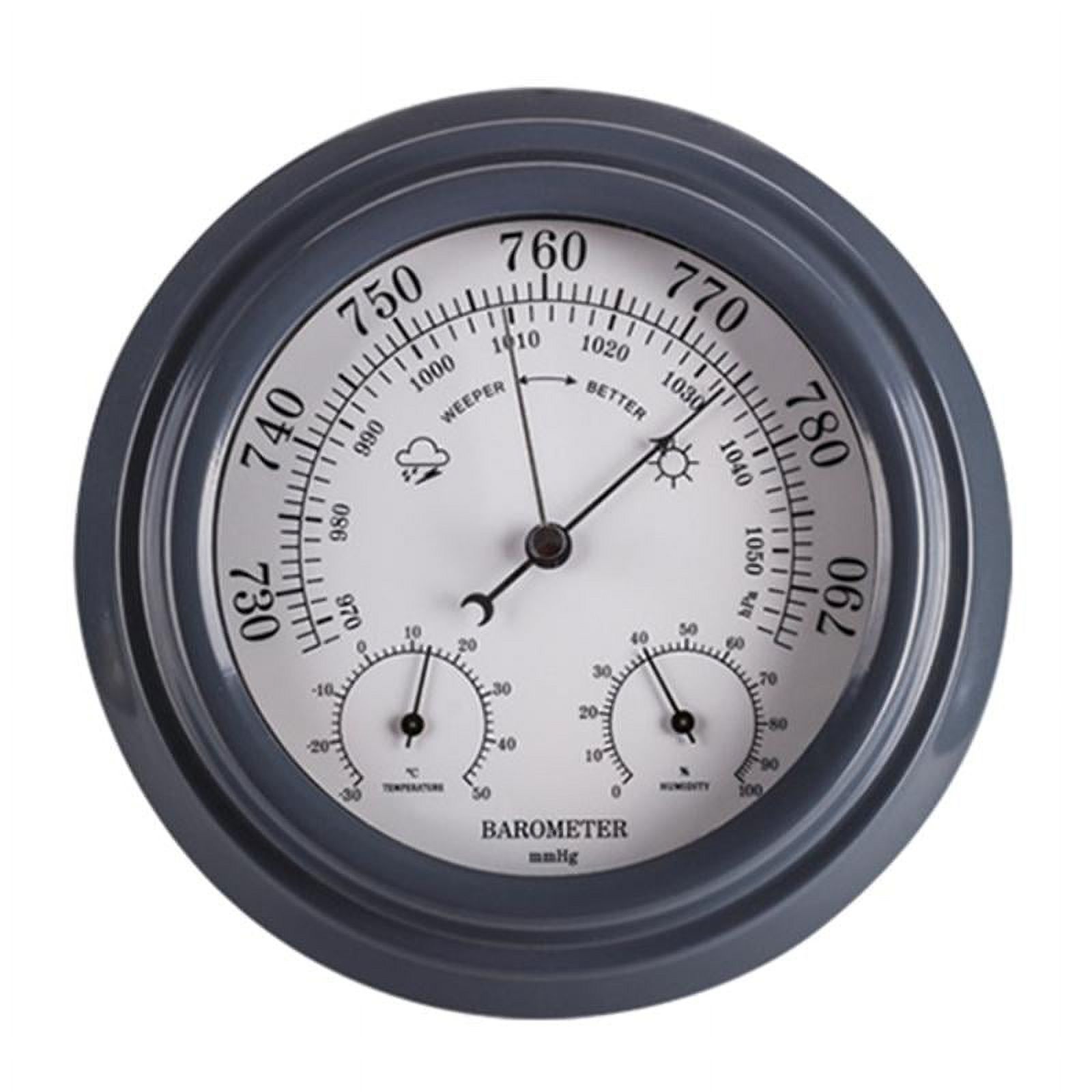 MANNYA 3 in 1 Thermometer Hygrometer Barometer Wall Hanging Weather