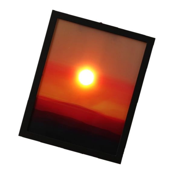 MANNYA Adjustable Wall Projection Lamp Fashion Sunset Lights Entrance Wall Hanging Lights for Bedroom Living Room Warm Mood