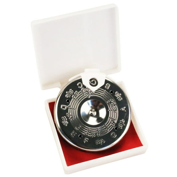 MANNYA C-C Pitch Pipe 13 Chromatic Tuner C-C Note Selector Music Pitch Tuner for Note Instrument Tuner Pipe Master Durable