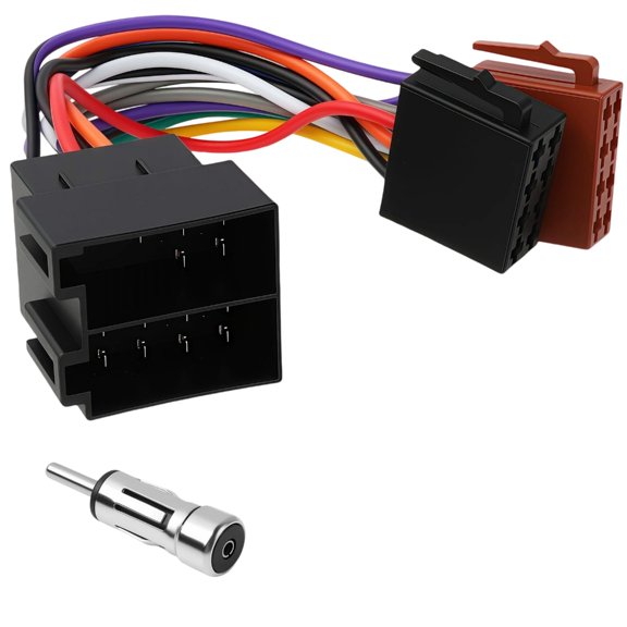 MANNYA Car Sound Systems Integration Adapters 16Pin Radio Wiring 16Pin Radio Cable Adapter For Factory Replacement