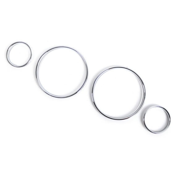 MANNYA Car Speedometer Gauges Rings Instrument Panel Rings For E39 E38 E53 Automobile Interior Decorations