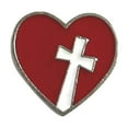 thumbnail image 1 of MANNYA Charm Cartoon Jewelry Pin Heart Brooch Clothing Accessory Alloy Texture Suitable for School Life and Parties Event, 1 of 7