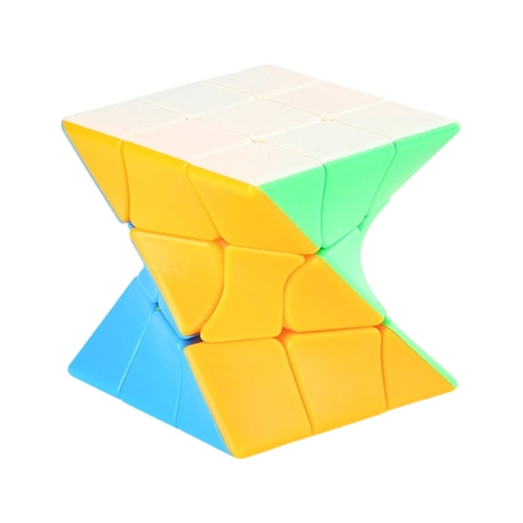 MANNYA Competition Grade 3x3x3 Twisted Cube Offering Movement And Anti Stall Technology For Expert Solvers