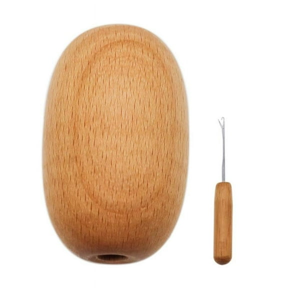 MANNYA Darning Egg with Seam Ripper Set for Sock Sweater Scarf Clothes Darning Mending DIY Crochet Craft Handmade Knitting Tool
