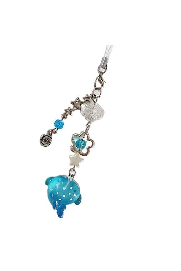 Delicate Beadwork Keychain Accessory Functional Keyrings Hanging Ornament for Fashion Enthusiasts