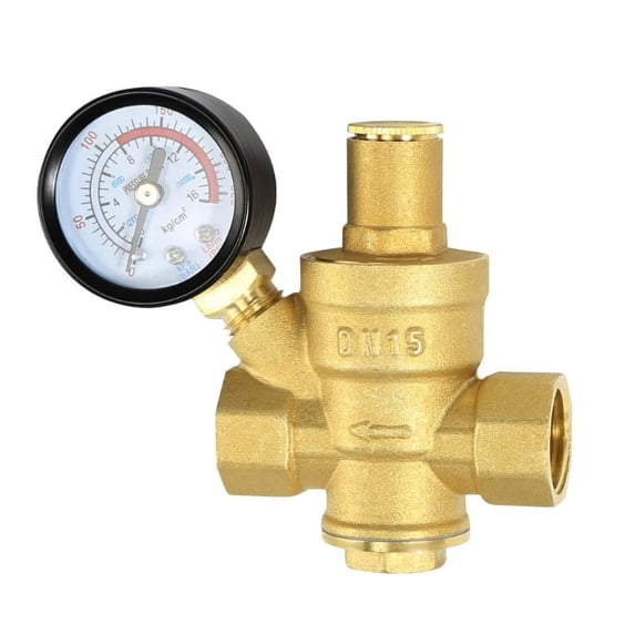 MANNYA Effective DN15 1/2 Inch Brass Pressure Regulating Solution for Plumbing Needs