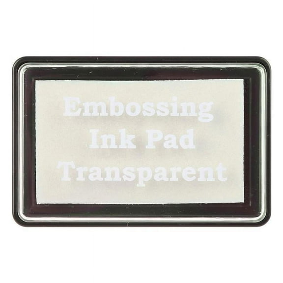 MANNYA Embossing Ink Pad Transparent Stamp Inkpad for DIY Planner Scrapbook Card Making