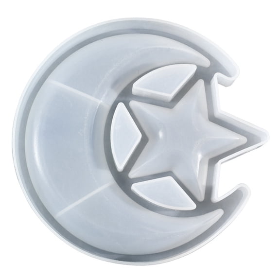 MANNYA Flexible Sturdy Silicone Form for Crafting Unique Star and Designs Home Storage Tray Organization