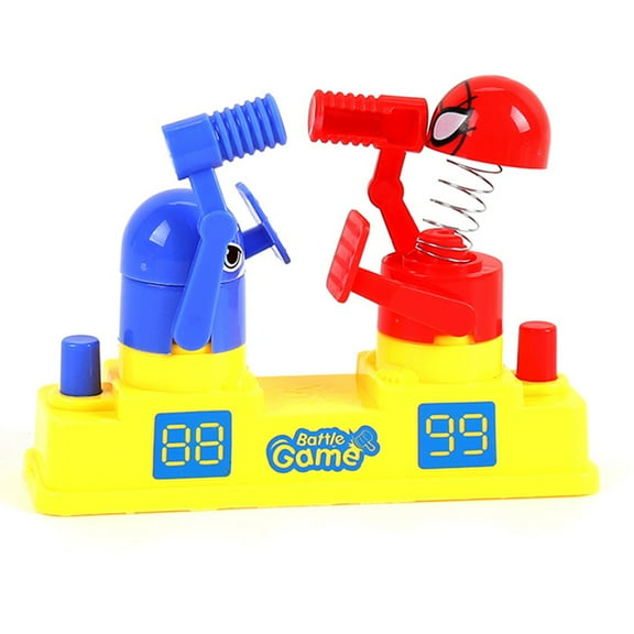 MANNYA Hand Press Fighting Robot Toy Double Interaction Pounding Interactive Desktop Game toy Release Pressure