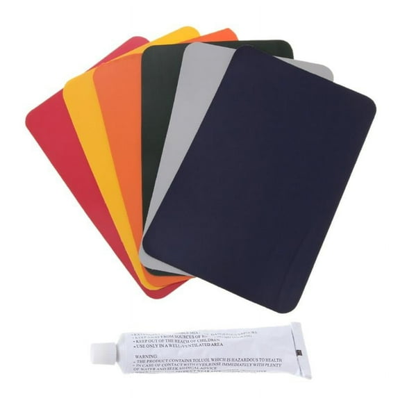 MANNYA Inflatable Boat Swimming Pool PVC Puncture Repair Patch Glue Kit Adhesive Canoe