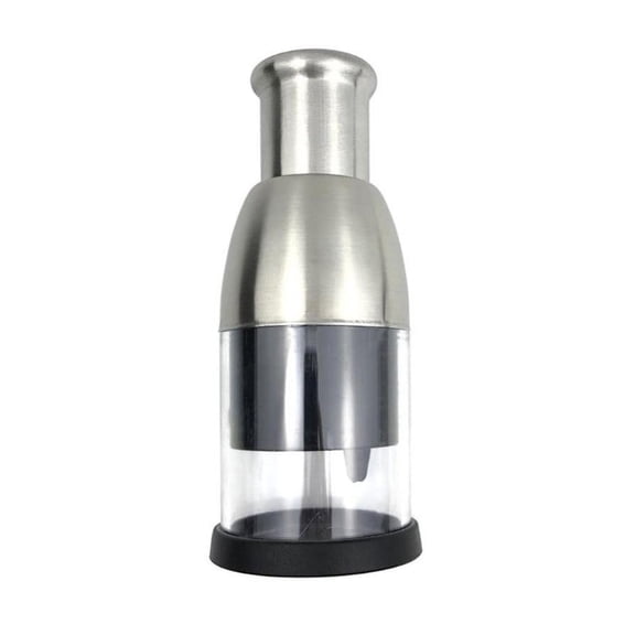 MANNYA Manual Food Chopper Stainless Steel Handheld Veg Chopper Small Food Processor