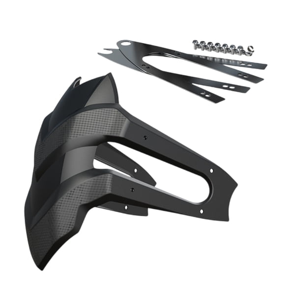 MANNYA Mud Flap Fit for Motorcycle Wheel Cover Mudguard, Reduces Mud and Water for Riders