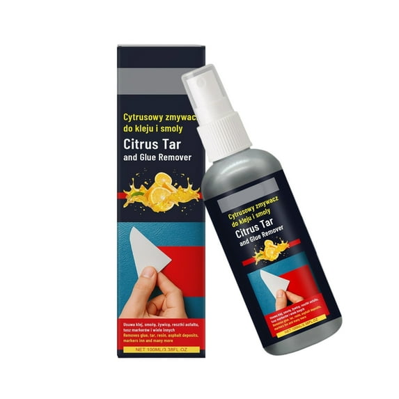 MANNYA Multifunctional Glass Sticker 100ml 3.38oz Adhesive Remover Car Glass Label Remover