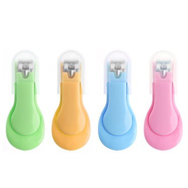 Baby Manicure Set With Scissors & Nail Clippers - Newborn Child Care Kit By DHC