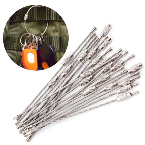 MANNYA Outdoor Hiking Screw Stainless Steel for Chain Wire Rope Cable