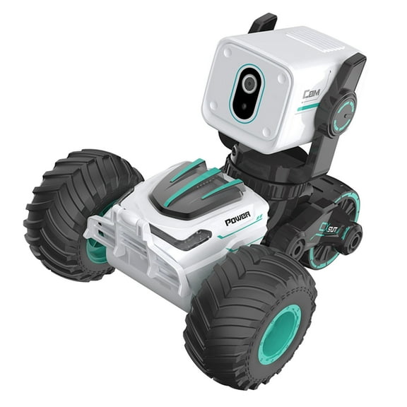 MANNYA Remote Car 720P Camera Real Time Road Fun Toy Stunt Vehicle with Lights Fun Photography Vehicle with Lights