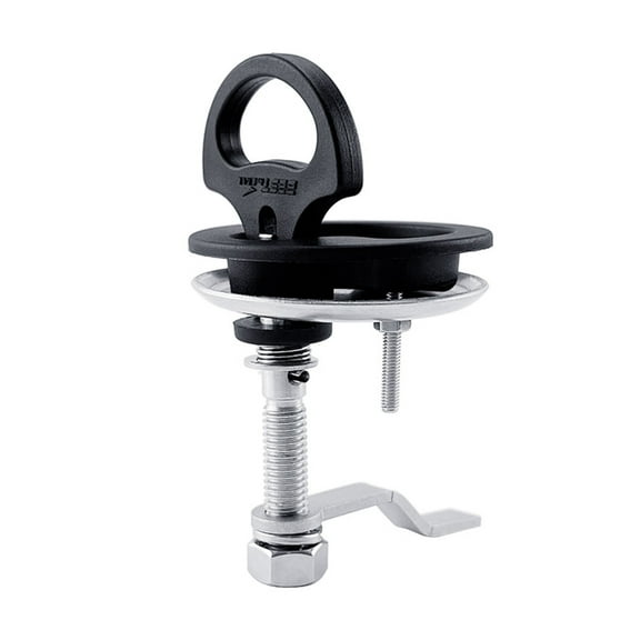 MANNYA Round Flush Pull Slam for Latch for RV Boat Marine Deck Hatches Lift Pull Handle