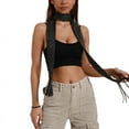 thumbnail image 1 of MANNYA Scarf Skinny for Women Belt Necktie Neck Scarf Handbag Choker Scarf Belt, 1 of 21