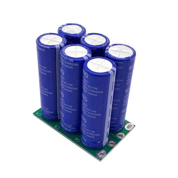 MANNYA Super Farad Capacitor 2.7V 100F Electrolytic Capacitor Wide Scope of Application Metal Capacitor for Automotive Circuit
