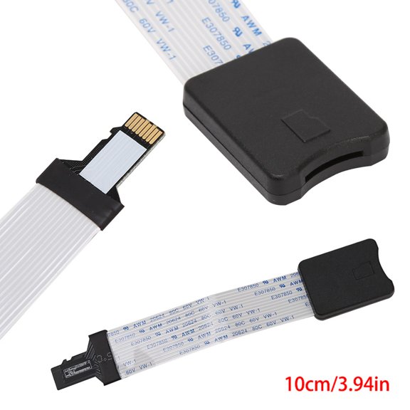 MANNYA TF Male Extender to Micro SD Card Female Extension Cable Flexible Card Adapter