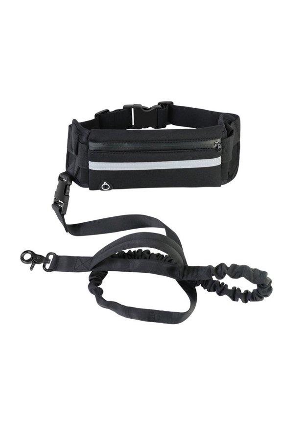 Versatile Sports Fanny Pack with Reflective Strip Reflective Multiple Pocket