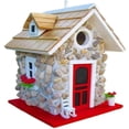 thumbnail image 1 of MANNYA Wild Bird House Wooden Birdhouse Woodland Cabin for Small Birds with Rope, 1 of 8