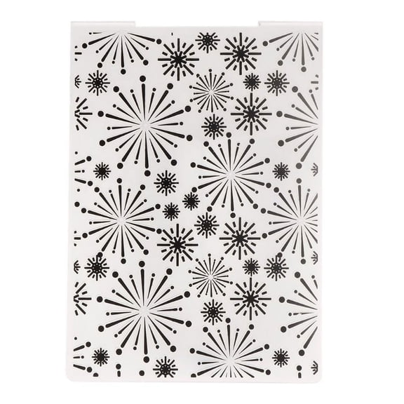 MANNYA Xmas Snowflake Embossing Folder Template Scrapbook Photo Album Card Paper Making