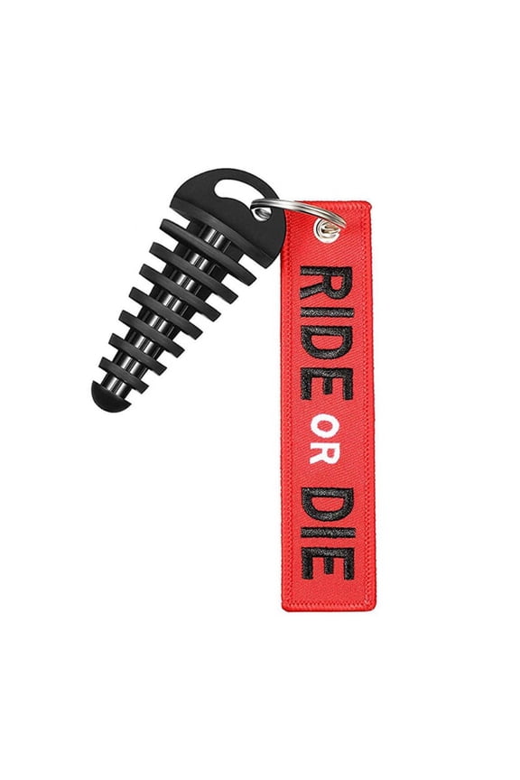 for Key Ring Jewelry Keychain and Muffler Exhaust Silencer Wash Plug Bike ATV Scooter Off-road Silencer