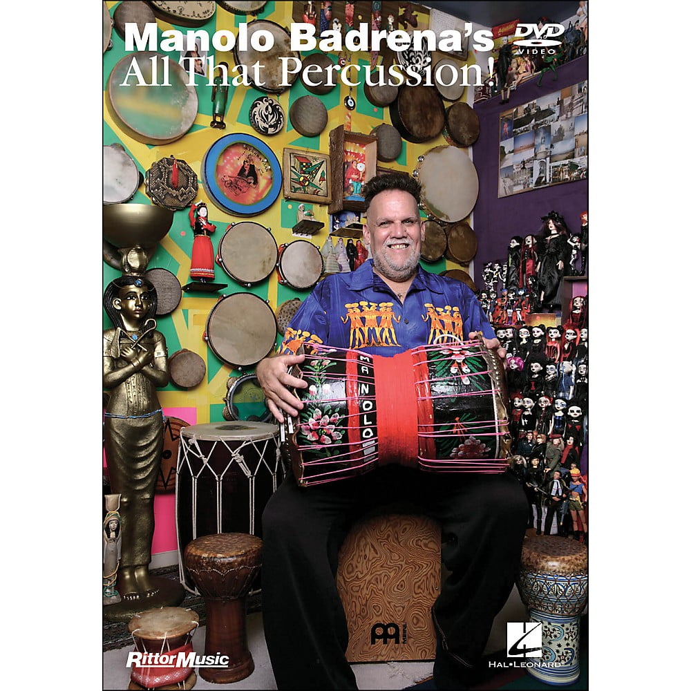 Manolo Badrena’s All That Percussions! [DVD] Amazon.com: Manolo Badrena's All That Percussion (DVD) : Maolo