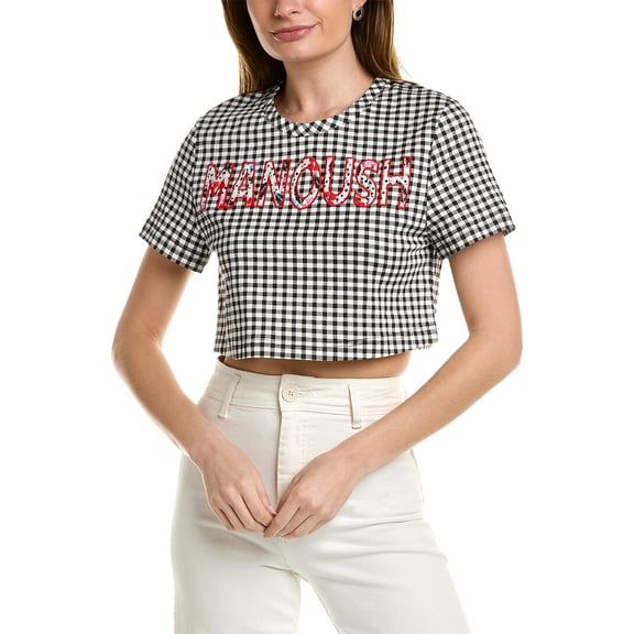 MANOUSH womens T-Shirt, 38