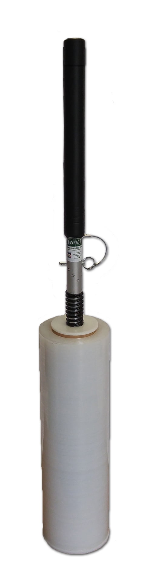 MANPLOW 39 Inch Handle Stretch Wrap Dispenser with StandUp Base