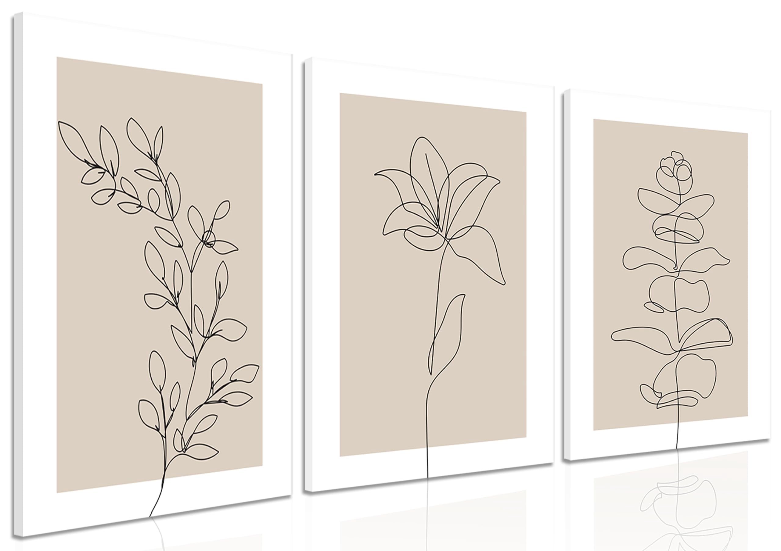 manppop-neutral-botanical-canvas-wall-art-set-of-3-beige-line-flower