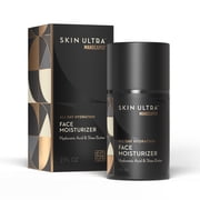 MANSCAPED  Skin Ultra  Face Moisturizer - Mens Daily Hydrating Skincare Lotion Infused with Hyaluronic Acid, 2 fl oz